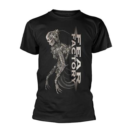 Fear Factory Unisex Vuxen Mekanisk Skelett T-shirt S Svart Black S
