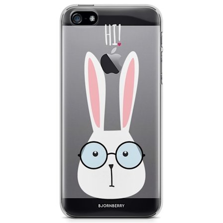 Bjornberry iPhone 5/5S/SE TPU Skal - Kanin