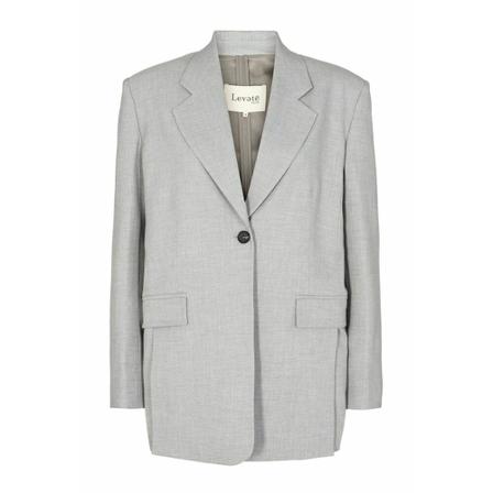 Levete Room, Blazers Grijs, Dames, Maat:L