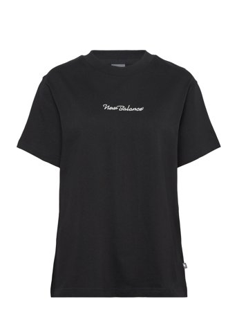 New Balance Athletics Script T-Shirt - Black - S