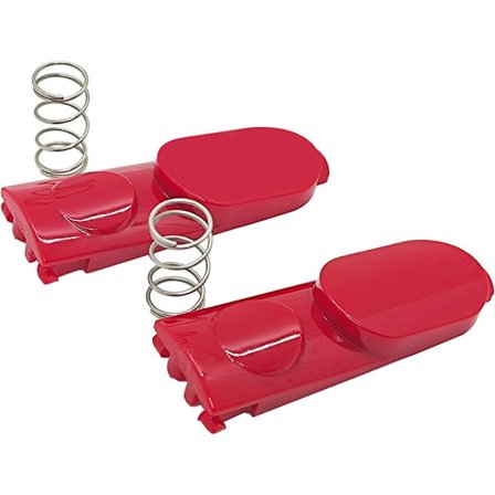 2 delar högkvalitativa ersättningsspärrar Clips Rengöringshuvud Spärrar Flikknapp