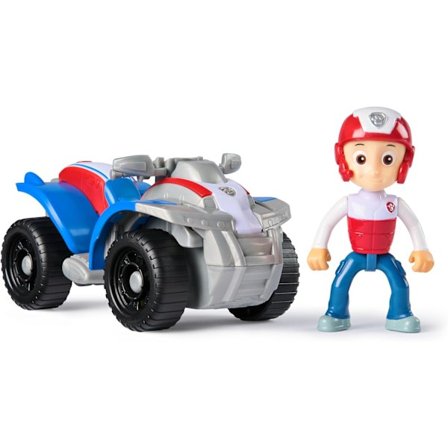 Paw Patrol – Motorcykel Legetøjs Quad og Ryder Figur – Rednings Quad med Figur Ryder Paw Patrol – Legetøj Børn 3 År +