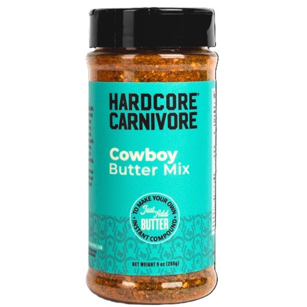 Hardcore carnivore Cowboy Butter Mix kryddblandning 255 g | Matlagning > Skafferiet > Kryddor | Bagaren och Kocken