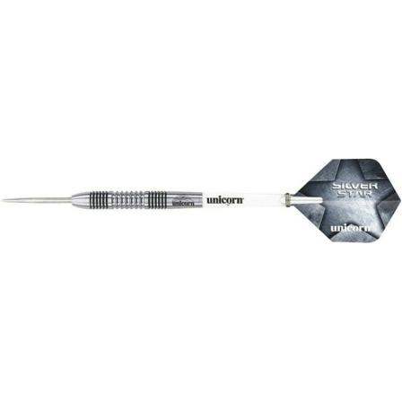 Unicorn Michael Smith Tungsten Silver Star Dart (paket Med 3) 26