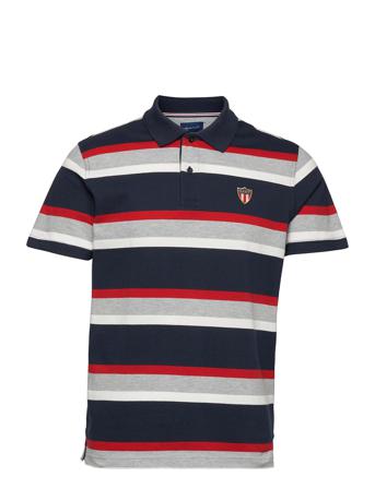 D1. Gant Banner Shield Ss Rugger Patterned GANT
