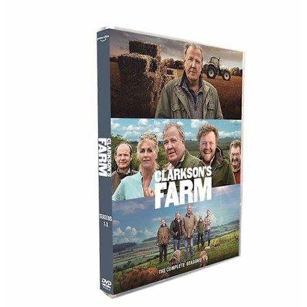 Ny Boks Sæt Clarkson's Farm Sæson 1-3 DVD TV Serie 6-Disc Engelsk[HK]