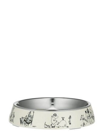 Muurla Moomin For Pets Cat Food Bowl Moomin 80 - Cream - Ø 15.5 CM