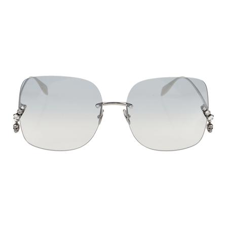 Alexander McQueen, Sunglasses Szary, Kobieta, Rozmiar: ONE Size