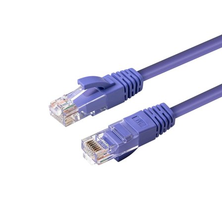 MicroConnect nettverkskabel - 20 m - purpur