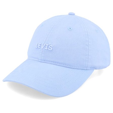 Levi's - Blå unconstructed Keps - Women's Headline Logo Cap Royal Blue Dad Cap @ Hatstore