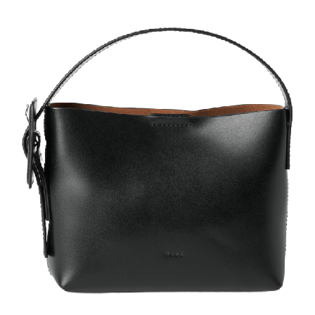 Wera Crossbodyväska i läder IRIS Handväskor Svart ONESIZE