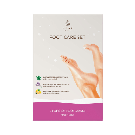 Stay Well Foot Care Set Presentaskar & Unisex 3 PCS
