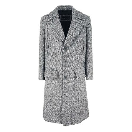 Neil Barrett, Coats Zwart, Heren, Maat:S,polyester