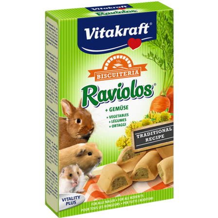 Vitakraft - Ravioli 100 g - Smådyr - Godbiter og gnagestenger - Belønningsgodbit for smådyr - ZOO.no