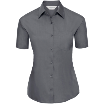 Damebluse Kort Erme Poplin