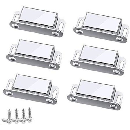 Magnetiske låsmagneter, 6 kg magnetisk dørlås og 24 skruer