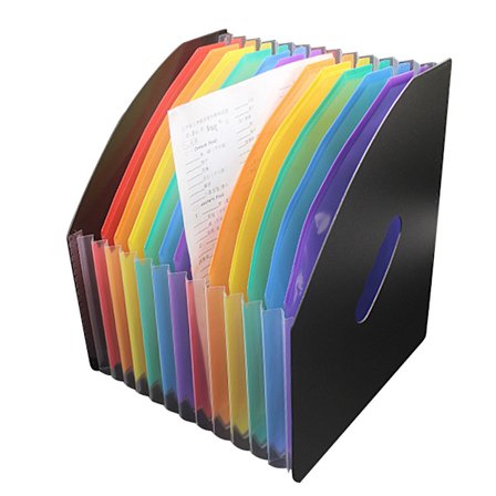 Accordian File Organizer 13 Taskulla Laajeneva Kansio Kannettava Tiedoston Organizer A4 Harmonikkakansiot Lehtitelineet