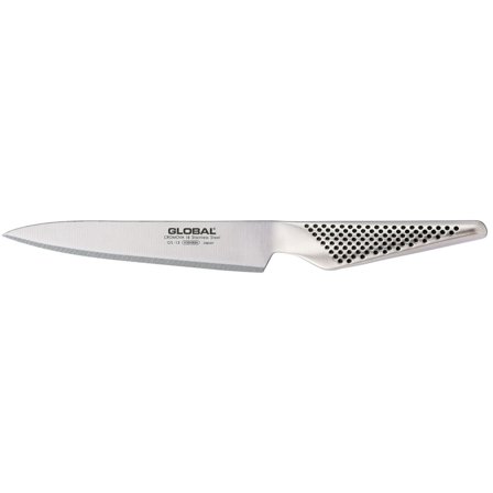Global GS-13 Allkniv 15 cm Fintagget' - 'Stål