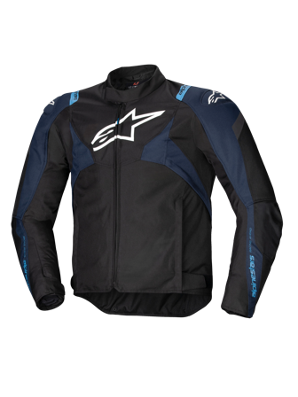 Chaqueta de Moto Alpinestars T-Jaws V4 WP Negro/Azul oscuro 4XL