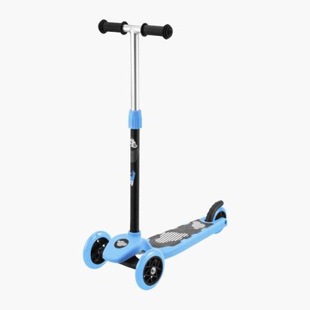 Biltema - Sparkesykkel med tre hjul blå