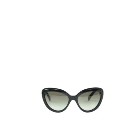 Prada Vintage, Pre-owned Sungles Zwart, Dames, Maat:ONE Size