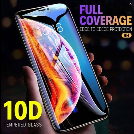10D Tempered Glass for iPhone X,XS,XR,XS Max,11,11Pro,11 Pro Max