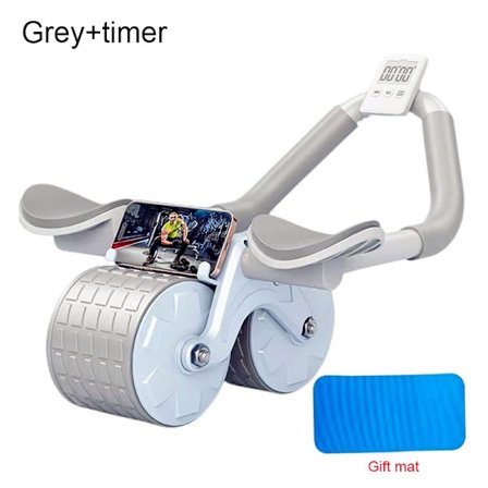 Ab Roller Wheel Automatisk Rebound Med Armbågsstöd