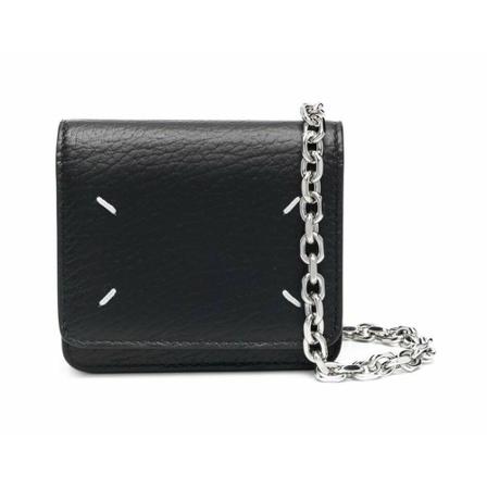 Maison Margiela Wallets Cardholders Sort, Dame Punge og Kortholder, Størrelse: ONE Size