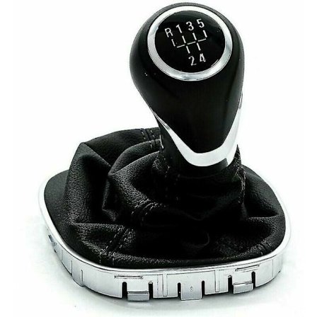 Växelspaksknopp och damask för Opel Gm, 5-växlad, present från G