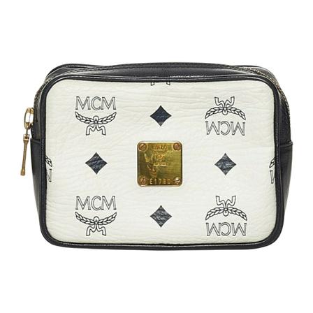 MCM Pre-owned, Clutches Wit, Dames, Maat:ONE Size