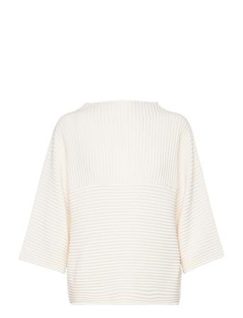 Nuirmelin O-Neck Pullover Cream Nümph