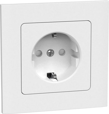 Gelia Connect 2 Home Stikkontakt innfelt, jordet, 1-veis, Strømbrytere & vegguttak