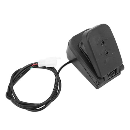 Gasspedal ATV Fotpedal Elektrisk Hastighetskontroll Vanntett Kontakt for Barnebil Go Kart Moped