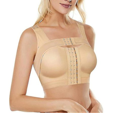 Komfortabel sports-BH med lukking foran for kvinner, sports-BH for kvinner