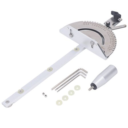 Pöytäsaha kulmavaste säädettävä kulma selkeä asteikko korkea tarkkuus alumiiniseos puuntyöstöön