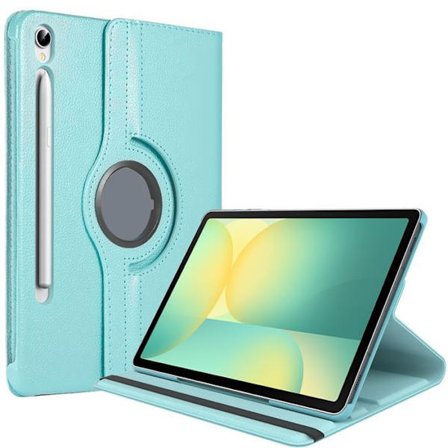 Skyddsskal - BOOLING - för Samsung Galaxy Tab S9 FE / S10 FE - Rotationsfodral 360° - Blå