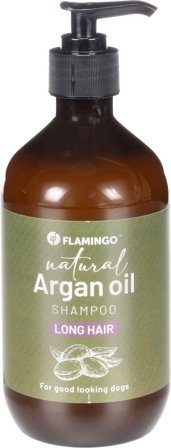 Sjampo Natural Argan Oil til Langhåret Pels - 500ml