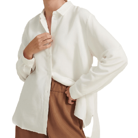 A Part Of The Art Shirt Daily Soft Modal Överdelar Dam Vit S