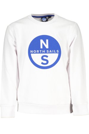 North Sails Felpa Senza Zip Bambino Bianco
