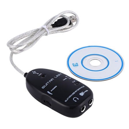 Guitar til USB-interfacekabel Link Audio til pc-optagelsesadapter