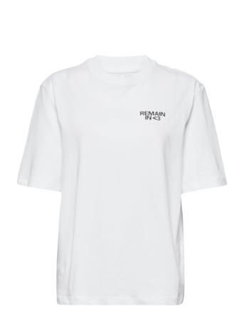 T-Shirt T-shirt Top Hvid REMAIN Birger Christensen