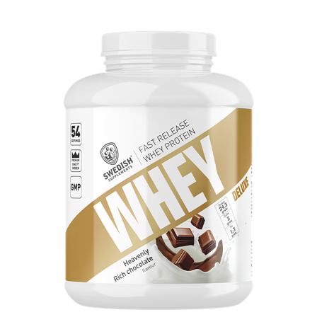 Swedish Supplements Whey Deluxe Myseprotein 1800 g