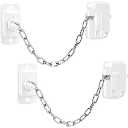 2 stk. barnesikre vinduslåser, justerbar barnesikring for vinduer