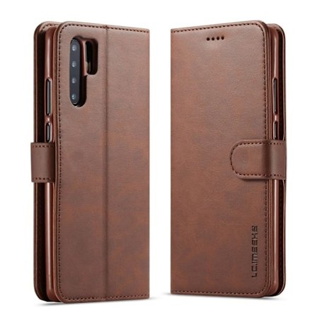 LC.Imeeke läder Huawei P30 Pro fodral - Brun