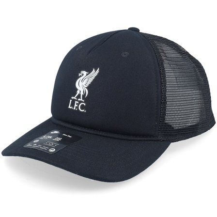 Nike - Negro trucker Gorra - Liverpool Rise Black/White Trucker @ Hatstore