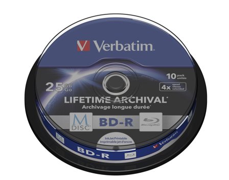 Verbatim M-Disc - BD-R x 10 - 25 GB - lagringsmedier