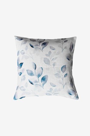 Svanefors - Pudekrog Silje - Blå - Pyntepuder & pudebetræk - 45X45 - Fra Homeroom