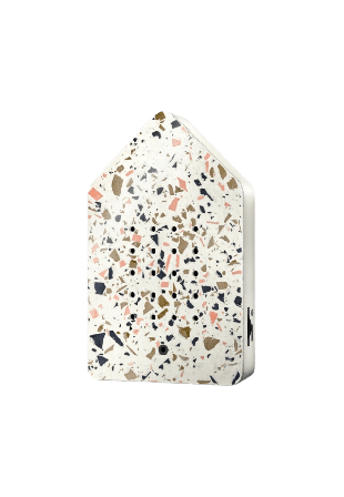 Relaxound Birdybox Speldosa Fågelkvitter Toffee Terrazzo Högtalare Flerfärgad