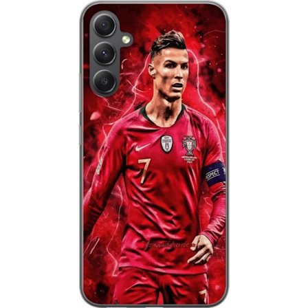 Kompatibel Mobilcover til Samsung Samsung Galaxy A16 5G Ronaldo Færdigheder - CR7 Design for Ægte Fans