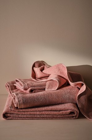 Jotex - Håndklesett 4-pakning Rosa - DARCY - Kjøp Håndklær hos Jotex